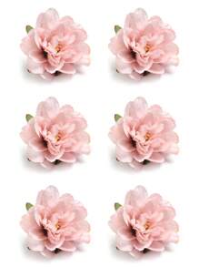 10pcs Vivid Artificial Peony Heads - Multicolor Fabric Flowers For DIY Bracelet, Wreath, Hat And Home Decor, Garden Decorations | Realistic Floral Design | Lifelike Artificial Blooms, Floral Decor