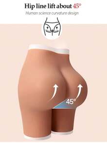 Simulation Silicone Panties, Butt Lift, Buttocks Enhancement And Body Shaping For Drag Queens And Transvestites. Fits Women With Waist 25.2" - 51.18", 0.43" Thick. - 03 - Xem 4