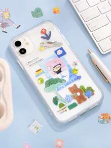Set de 20 pegatinas retro recortadas, serie Momentos Maravillosos, adecuadas para hacer scrapbooking, diarios, oficina, hogar, etiquetado, papelería, fundas de teléfono, portátil, botellas, equipaje, monopatín, juguetes, decoración DIY de regreso a la escuela
