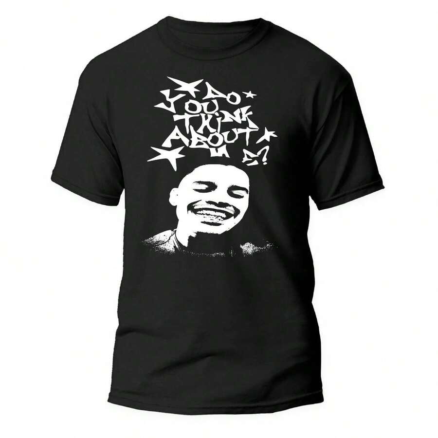 Playera Negra NSQK Rap Mexicano 100% algodón 14 - Negro - Ver 1