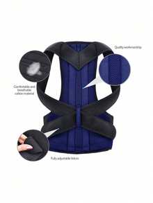 1PC, A Sedentary Invisible Spine Protection Assistant That Is Essential For Students Working At A Desk. Three Second Adjustment For Easy Shaping, Confident Posture, All Day Protection, Limited Time Hot ! Posture Corrector Waist Trainer Tummy Control Workout Belt Waist Trimmer And Exercise Waist Belt