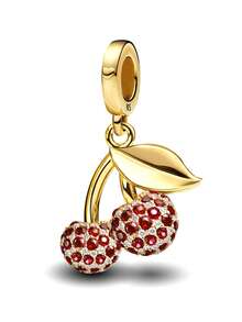1 PC Golden Fruit Series Pendant Ball Suitable For Bracelets DIY Women's Jewelry - Fruit Collection - View 17