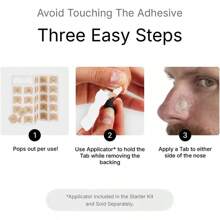 Nasal Dilator Strips - Anti Snoring Nasal Strips - Paper Nasal Dilator Magnetic Stickers, Sleep & Sports Nasal Dilator Accessories, Outdoor Sports Nose Clips - Drug-Free Snoring Stopper, Improve Sleep - Expand Nasal Passages, Enhance Oxygen Supply And Stay, Comfortable All Night