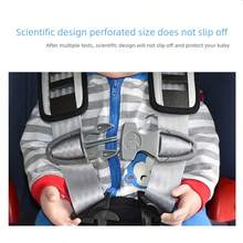 Car Child Seat Chest Buckle, Baby Stroller Seat Belt Buckle, Baby Anti Slip Adjustment Buckle Accessories - Multicolor - View 9