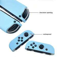 Switch OLED Protective Case, Matte TPU Soft Shell Separate Full-Coverage Switch OLED Protective Cover - Multicolor - View 8