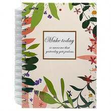 Cuaderno profesional 200 hojas cuadro 5mm con diseños modernos papel resistente y portada decorativa material escolar y de oficina para estudiantes y profesionales - D - Ver 1