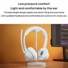 Logitech Zone300 Bluetooth Headset, Noise Reduction Microphone, Long Battery Life, Dual-Device Connection, Low Pressure And Comfort, Dynamic Speaker, Video Conferencing Training Online Course