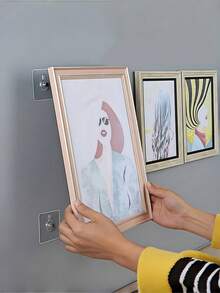 2/5/10/20 chiếc đinh PVC dính chắc, dùng cho khung và tranh, móc dính vô hình, thích hợp cho ảnh cưới, treo tường, không khoan, không để lại dấu vết, giá treo tranh trang trí tường, móc treo tranh dán vít dính - trong suốt - Xem 2