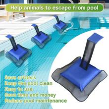 1pc Animal Escape Ramp, Square Shape Pool Animal Escape Ramp Accessory, Swimming Pool Skimmer For Small Animals