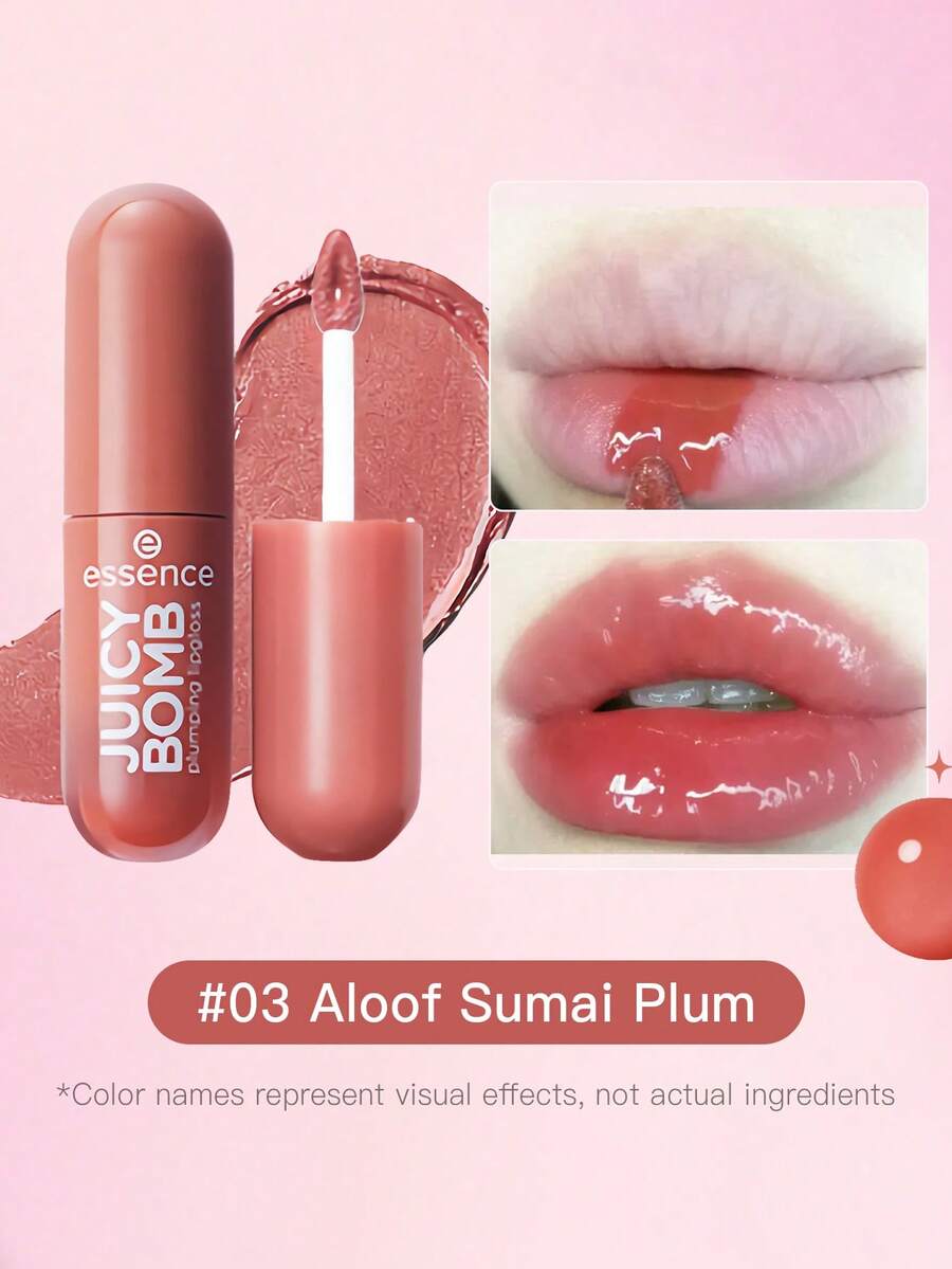 Essence 精华 JUICY BOMB 丰盈唇彩 03 Cold Plum - 2.6ml - 03高冷蘇梅 - 查看 1