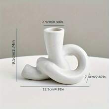 Simple & Elegant Ceramic Candle Holder, Home Decor