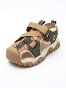 mini bala Wading Shoes Boys' And Girls' Mesh Slip-Resistant Shock-Proof Light Elastic Summer Sandals - Camel - View 1