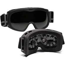 JIDUE Eye Massager Stress Therapy For Face Electric Massager Machine Face Massager For Eye Care Black - as pic - View 2