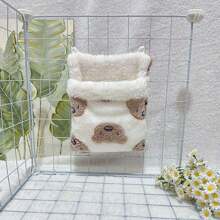 Single Selling, Soft And Comfortable, Breathable And Sturdy, Metal Hook Hanging Design, Exquisite Workmanship, Healing Color, Elegant Pet Sleeping Bag And Hanging Nest, Suitable For Use In Pet Cages, Suitable For Small Pets Such As Golden Bears, Hamsters, Chipmunks, Sugar Gliders, Flying Squirrels, And Small Bird Pets