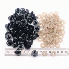 50pcs 5-24mm Black Plastic Eyes For Amigurumi With Washers For Needle Felting Stuffed Animal Crochet Handicrafts DIY Handmade Projects 6mm 8mm 10mm 12mm - Multicolor - View 16
