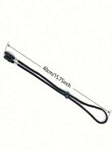 1 件时尚舒适可调节防风兜帽，适合棒球帽和渔夫帽 - 合身，多种颜色，涤纶和氨纶混纺，非常适合户外活动