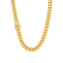 1pc Punk Style Stainless Steel Gold-Plated Silver Chain Necklace For Men, Suitable For Party, Holiday Gifts, And Stage Performance - NB1751 Necklace - View 25