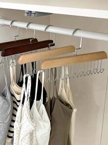 1pc Multifunctional, Strap Hanger For Clothes Storage, No Trace Drying Rack For Underwear And Vest,Spring,Minimalist,Summer Tops. - Multicolor - View 1