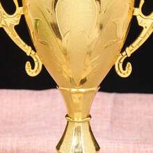 Gold Trophy Awards Rewarding Supply Competition Soccer Winner Award Trophy Plastic Model Small Prize Cup