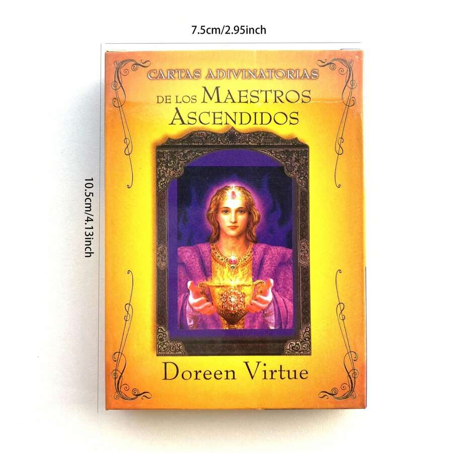 Neue spanischsprachige Oracle-Kartendeck "DE LOS MAESTROS ASCENDIDOS" Brettspiel-Sets