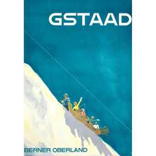 1 pezzo / 3 pezzi di opere d'arte e poster vintage da parete con tema di sci, montagne innevate, Svizzera e altopiani bernesi, stampe su tela per decorazione di pareti di soggiorno, casa, camera da letto, sala da pranzo o bagno, di alta qualità senza cornice, adatto per uso interno ed esterno - Multicolore - Visualizzare 19