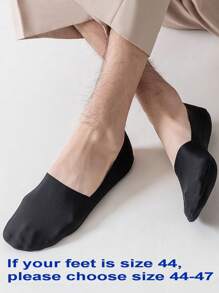1/3/6 Pairs Men's Solid Bottom Breathable Solf Nylon Upper Low Cut Invisilbe No Show Socks With Non-Slip Gel At Heel, Suitable For Sports Or Daily Use
