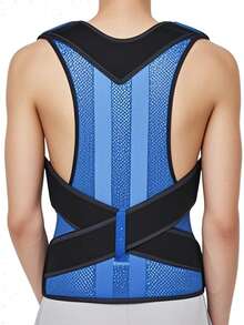 1PC, A Sedentary Invisible Spine Protection Assistant That Is Essential For Students Working At A Desk. Three Second Adjustment For Easy Shaping, Confident Posture, All Day Protection, Limited Time Hot ! Posture Corrector Waist Trainer Tummy Control Workout Belt Waist Trimmer And Exercise Waist Belt