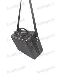 Waterproof Travel Makeup Case, Travel Organizer, Practical Jewelry - Black - View 4
