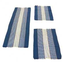 Kitchen Rug And Runner Kit 3-Piece Plain Decoration Set - Light Grey - View 2