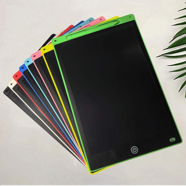 Tableta de dibujo LCD de 8.5 pulgadas - Gran bloc de notas y bocetos con colores brillantes, ideal para notas, hogar, escuela, oficina - Juguete de viaje y regalo de Navidad perfecto, tableta de dibujo digital, pizarra de graffiti, de vuelta a la escuela