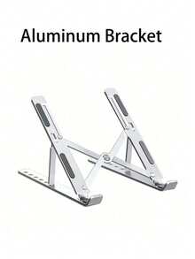 1个可调节笔记本电脑支架，可折叠笔记本电脑桌面增高架，7档高度调节，便携式三层散热垫，可伸缩手机支架，适用于任何笔记本电脑，返校必备 - 彩色 - 查看 13