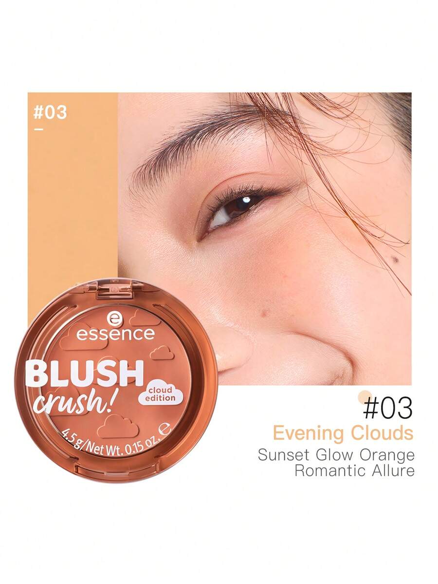Phấn má hồng hình trái tim Essence / Essence Blush Crush! #03 Sunset Haze - 4.5g - 03 Mây hoàng hôn - Xem 1