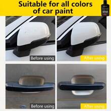 H4Cacle Cire amovible de rayures et de tourbillons pour voitures - restaure l'éclat en quelques minutes, compatible avec toutes les couleurs de peinture. Lave-autos pour caravanes, cires pour caravanes 300 ml
