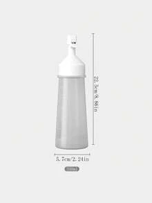 1/2件酱料沙拉挤压瓶，酱料挤压瓶，多用途调味品分配器，厨房油醋罐，调味瓶，尖头塑料瓶，厨房用具，厨房用品 - 彩色 - 查看 10