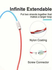 Colorful Stainless Steel Carabiner Keychains - , Key Ring Connectors,Multipurpose, Rust-Resistant Keychains,For Diy Jewelry Accessories Quick-Release Clip,Assorted Varieties Solid Vibrant Color Mental Ring For Luggage Tag, Hangable Hook Replacement For Travel Suitcase Or Schoolbag Or Fitness Bag Identifier, Business Trips & Vacations,For Outdoor Adventures - Ideal For Kayaking, Boating, Hiking, Camping With Luggage Tags