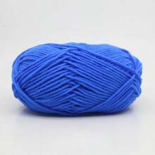 1pc 50g 5-Stranded Cotton Yarn, Suitable For DIY Weaving Bags, Scarves, Hats, Sweaters, Home Textiles