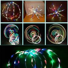 NetHong 60/70/80/90cm Weighted  Led Plastic Weight Loss Adults Fitness Activity - Multicolor - View 2