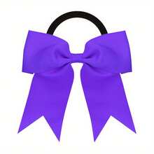 2/9/18 件织物蝴蝶结发圈，纯色弹性发带，适合通勤、上学、日常使用