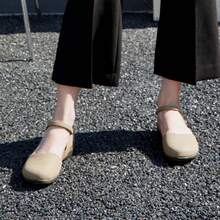 Women's Orthopedic Closed Toe Sandals With Cork Footbed - Arch Support Flat Sandals For Walking & Everyday Comfort - màu nâu - Xem 5