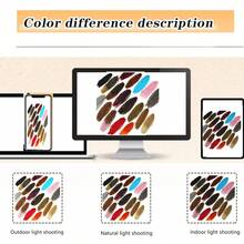 3Pcs Jessica Synthetic Hair Deep Wave Twist Crochet Hair Braid Afro Curl Ombre Blonde Pink Deep Wavy Braiding Hair Extension ForWomen - Multicolor - View 10