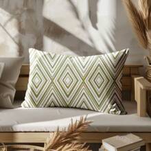 2pcs Rectangular Waist Pillow/Cushion Cover, Bohemian Style Home Sofa Headboard Pillow, Soft & Cozy, 30cm X 50cm, Pillow Insert Not Included, Bedroom Cushion, Decorative Sofa Cushion, Home Decor, Sofa Cover, Sleep Encounter, Outdoor Pad