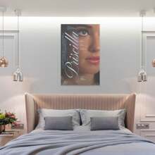 1pc Priscilla Movie Poster Print Modern Wall Art Painting Canvas Posters Artworks Gift Idea Room Aesthetic Frameless Posters