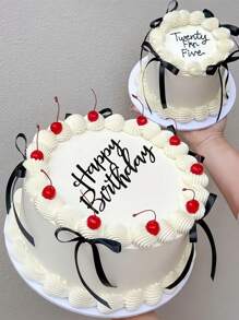 1 件/10 件 - 黑色优雅蝴蝶结蛋糕装饰、丝绸蛋糕裙、毕业蛋糕装饰、生日派对桌面装饰、生日蛋糕装饰生日派对婚礼派对、丝带蝴蝶结蛋糕装饰、黑色丝绸蛋糕裙、毕业蛋糕装饰、装饰您的蛋糕、生日派对桌面装饰周年蛋糕装饰、婚礼、派对、母亲节、庆祝蛋糕，“母亲节快乐”蛋糕装饰母亲节毕业