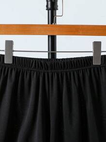 Set de 2 piezas de ropa deportiva para adolescentes varones, incluye camiseta de manga corta y pantalones cortos de running