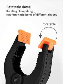 12pcs Plastic Spring Clamps, Small Heavy Duty Clips For Crafts, Backdrop Stand, Woodworking, Photography Studios Multi-Purpose Spring Clamps - Strong Grip Plastic Clips For Woodworking, Photography Backdrops & Crafts