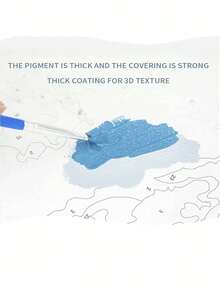 1 Set DIY Digital Oil Painting Kit, Craft For Adults, Art Painting Set For Bedroom & Wall Decor, Simple And Fun Painting Method, No Drawing Experience Required, Fulfill Your Artist Dream, Immerse Yourself In The Color World, Each Stroke Is Self-Expression, Adding Romance To Life, Best Gift For Family And Friends, 40*50CM - Black - View 6