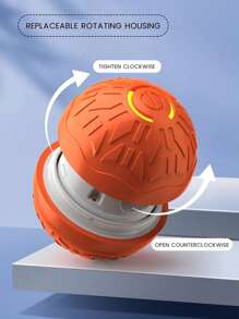 Dog Ball, Automatic Moving Dog Ball, USB Charging Interactive Ball, Durable Automatic Rotating Ball, Suitable For Interactive Toys For Small And Medium-Sized Dogs. The Product Belongs To The Interactive Toy Between The Owner And The Beloved Pet. It Is A Chasing Toy, Not A Gnawing Toy. The Product Also Needs To Be Cared For By The Owner And Pet Together. It Is A Gift For Happy Puppies