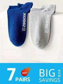 7 pares de calcetines invisibles con acolchado para hombre, diseño de corte bajo transpirable con soporte de arco, calcetines deportivos, calcetines de baloncesto, calcetines de fútbol, calcetines tobilleros, calcetines negros, calcetines blancos, calcetines cortos, calcetines cortos de caña baja, calcetines invisibles y cortos, diseño antideslizante de doble línea, absorción de humedad, antibacteriano, anti olor, adecuado para negocios y ocio, deportes al aire libre, correr, estilo universitario, uso diario en las cuatro estaciones, para el gimnasio, de vuelta al colegio