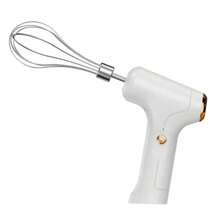 Batidor de mano y varilla para huevos recargable por USB con batería de litio de 1200mAh - Portátil, ligero y fácil de usar, ideal para reposteros caseros y profesionales para mezclar pasteles, galletas, panqueques