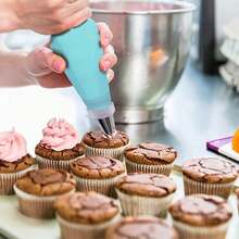 6PCS Large Professional Piping Nozzles (580, 2D, 2C, 1M, 1A,6B) For Cake And Cupcake Decorating - Suitable For Piping Bags, Churro, Doughnuts, Multicoloured - Decorating Tools - View 3